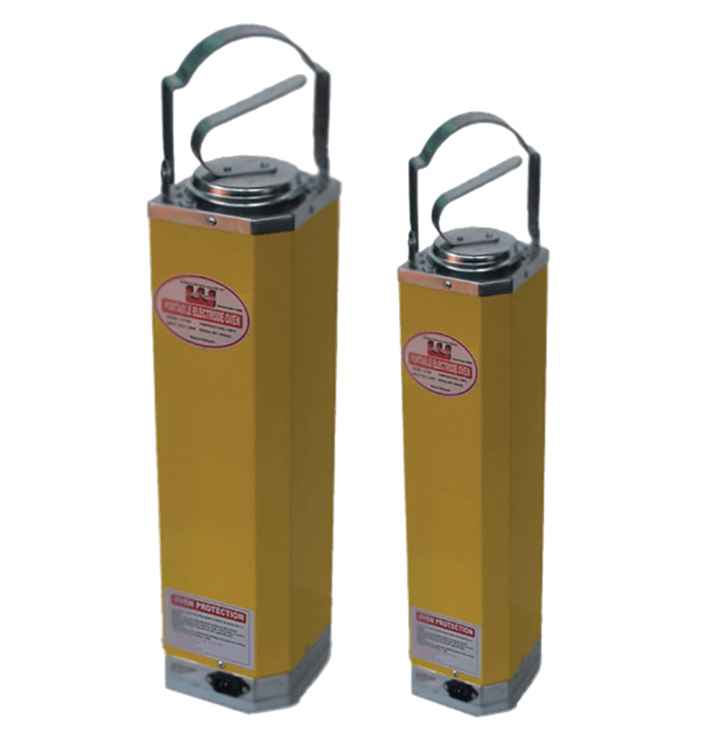 Square Type Portable Electrode Quiver with Mild Steel